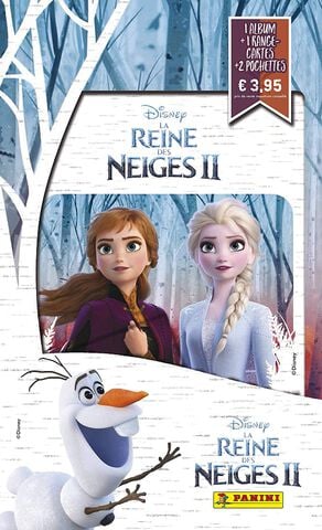 Carte Panini - La Reine Des Neiges 2 Movie 2019 - Album   Porte Cartes   2 Poche